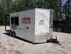 Salvage trucks for sale at Hueytown, AL auction: 2022 Trailers Enclosed