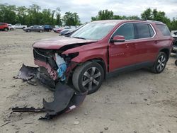 Salvage cars for sale at Baltimore, MD auction: 2018 Chevrolet Traverse LT