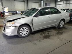 Salvage cars for sale at Ham Lake, MN auction: 2005 Toyota Camry LE