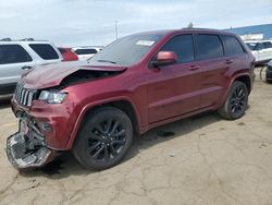 Jeep salvage cars for sale: 2017 Jeep Grand Cherokee Laredo