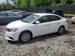 Nissan Sentra S Vehiculos salvage en venta: 2017 Nissan Sentra S