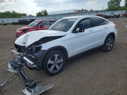 Salvage cars for sale at Columbia Station, OH auction: 2018 Mercedes-Benz GLC Coupe 300 4matic