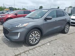 Salvage cars for sale at Sikeston, MO auction: 2021 Ford Escape Titanium