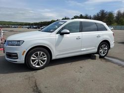 Salvage cars for sale from Copart Brookhaven, NY: 2017 Audi Q7 Premium Plus