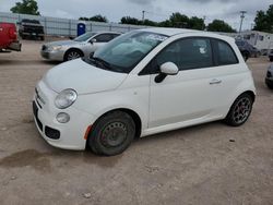 Vehiculos salvage en venta de Copart Oklahoma City, OK: 2013 Fiat 500 Sport
