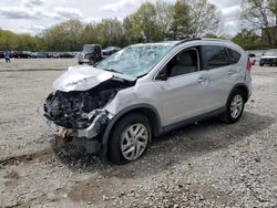 Salvage cars for sale from Copart North Billerica, MA: 2015 Honda CR-V EXL