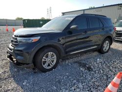Salvage cars for sale at Barberton, OH auction: 2020 Ford Explorer XLT