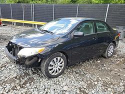 Salvage cars for sale at Waldorf, MD auction: 2012 Toyota Corolla Base