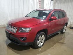 Jeep Compass Latitude salvage cars for sale: 2016 Jeep Compass Latitude