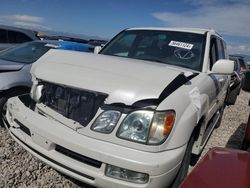 Salvage cars for sale at auction: 2005 Lexus LX 470