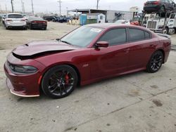 Salvage cars for sale from Copart Los Angeles, CA: 2021 Dodge Charger Scat Pack