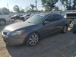 Salvage cars for sale at Riverview, FL auction: 2010 Honda Accord EXL