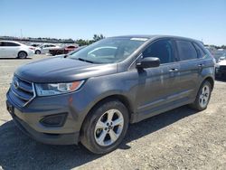Salvage cars for sale at Antelope, CA auction: 2015 Ford Edge SE
