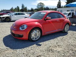 Salvage cars for sale from Copart Graham, WA: 2012 Volkswagen Beetle