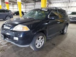 Acura mdx Touring Vehiculos salvage en venta: 2006 Acura MDX Touring