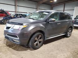 Salvage cars for sale at Houston, TX auction: 2010 Acura MDX Technology