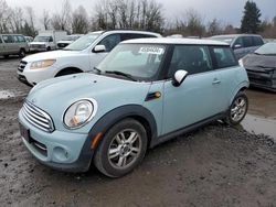 Salvage cars for sale at Portland, OR auction: 2013 Mini Cooper