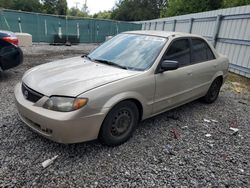 Salvage cars for sale from Copart Riverview, FL: 2001 Mazda Protege DX