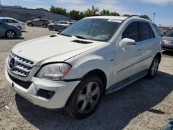 Salvage cars for sale from Copart Sacramento, CA: 2011 Mercedes-Benz ML 350 Bluetec