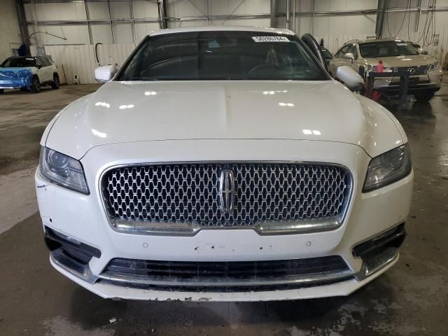 2017 Lincoln Continental Select