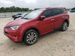 Salvage cars for sale at New Braunfels, TX auction: 2017 Toyota Rav4 Limited