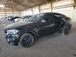 BMW Vehiculos salvage en venta: 2016 BMW X6 M
