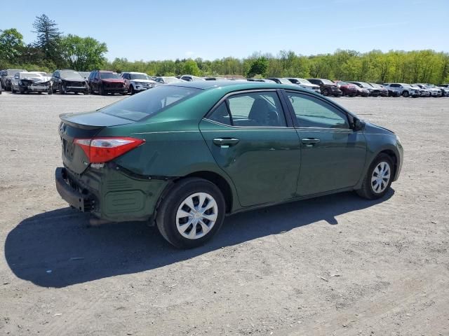 2014 Toyota Corolla ECO