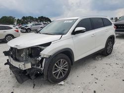 Salvage cars for sale at Loganville, GA auction: 2019 Toyota Highlander SE