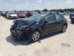 Salvage cars for sale at San Antonio, TX auction: 2019 Toyota Corolla SE