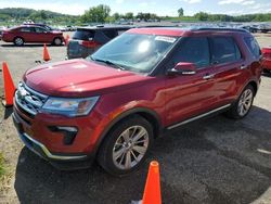 Salvage cars for sale from Copart Mcfarland, WI: 2018 Ford Explorer Limited