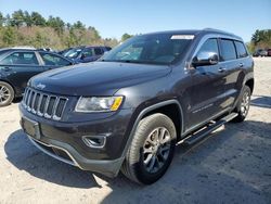Vehiculos salvage en venta de Copart Mendon, MA: 2016 Jeep Grand Cherokee Limited