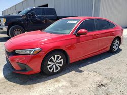 Vehiculos salvage en venta de Copart Jacksonville, FL: 2022 Honda Civic LX