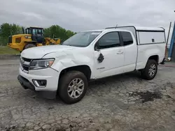 Salvage cars for sale from Copart Chambersburg, PA: 2018 Chevrolet Colorado LT