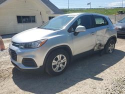 Salvage cars for sale from Copart Northfield, OH: 2017 Chevrolet Trax LS