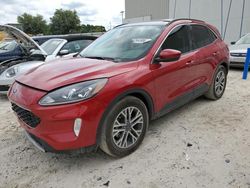 Salvage cars for sale at Apopka, FL auction: 2022 Ford Escape SEL