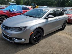 Salvage cars for sale at Eight Mile, AL auction: 2015 Chrysler 200 C