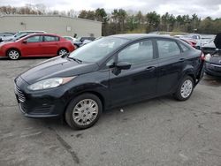Salvage cars for sale at Exeter, RI auction: 2016 Ford Fiesta S