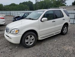 Mercedes-Benz ML 350 salvage cars for sale: 2005 Mercedes-Benz ML 350