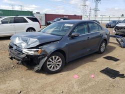 Salvage cars for sale at Elgin, IL auction: 2014 Volkswagen Jetta Hybrid