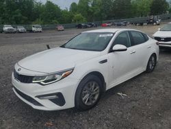 Salvage cars for sale at Madisonville, TN auction: 2019 KIA Optima LX
