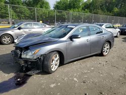 Salvage cars for sale from Copart Waldorf, MD: 2014 Nissan Maxima S