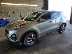 Salvage cars for sale at Angola, NY auction: 2020 KIA Sportage LX