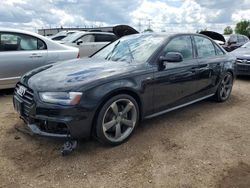 Salvage cars for sale at Elgin, IL auction: 2016 Audi A4 Premium Plus S-Line