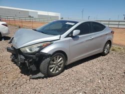 Salvage cars for sale at Phoenix, AZ auction: 2015 Hyundai Elantra SE