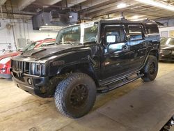 Salvage cars for sale at Wheeling, IL auction: 2003 Hummer H2