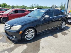 Salvage cars for sale at Duryea, PA auction: 2009 Mercedes-Benz C 300 4matic