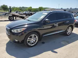 Salvage cars for sale at Lebanon, TN auction: 2013 Infiniti JX35