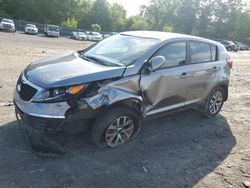 Salvage cars for sale at Madisonville, TN auction: 2014 KIA Sportage Base