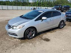 Salvage cars for sale from Copart Harleyville, SC: 2014 Honda Civic LX