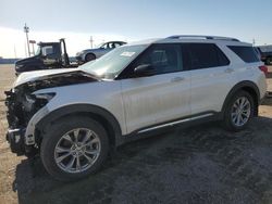 Salvage cars for sale at Greenwood, NE auction: 2021 Ford Explorer Limited